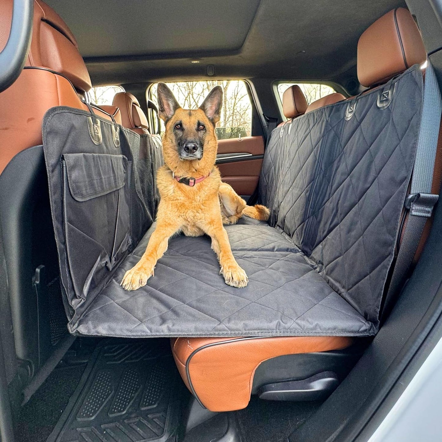 PawShield Waterproof Dog Car Seat & Travel Bed ππΎ