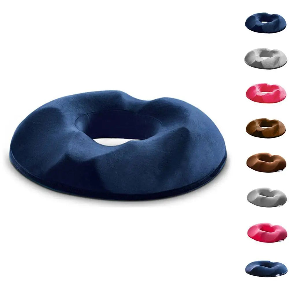 1PCS Donut Pillow Hemorrhoid Seat Cushion Tailbone Coccyx Orthopedic Medical Seat Prostate Chair for Memory Foam