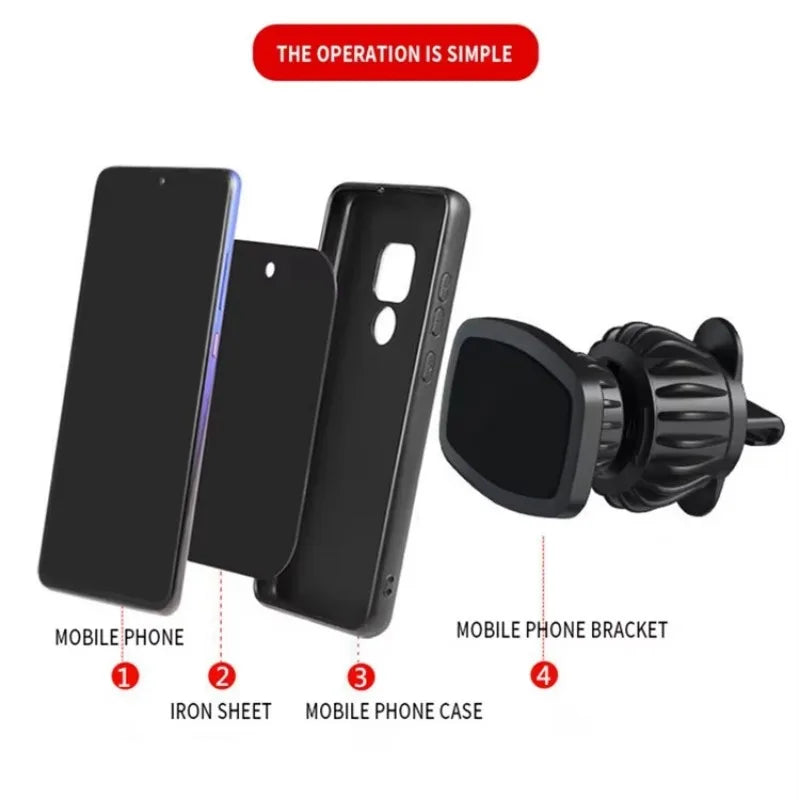 Car Phone Holder Car,Magsafe Car Holder,Telephone Cell Phone Magnetic Holder, cars accessories interior,