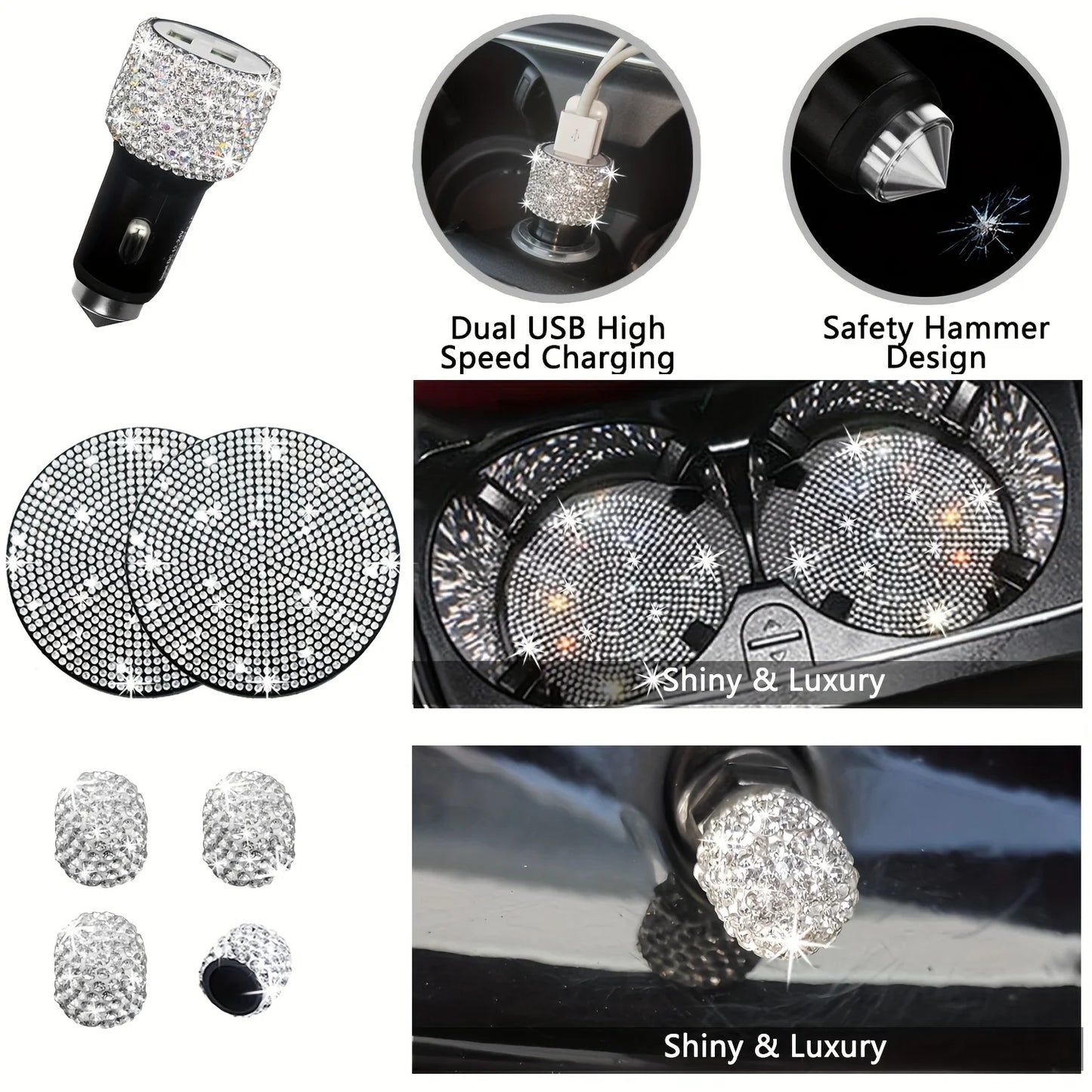 Car Accessories Women Bling