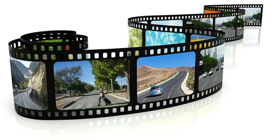 ACCEO Car Dvr 10 Inch Rear View Mirror 2.5K WIFI Dash Cam With Rear View Camera Video Recorder Registrar Dvrs Support  Bracket