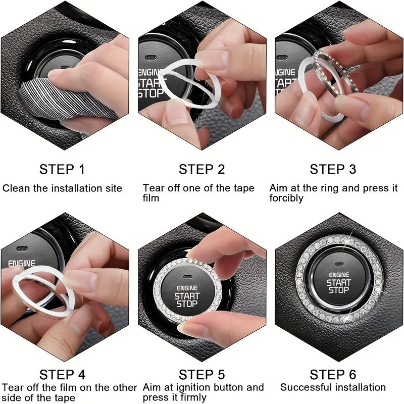 Car Accessories Women Bling