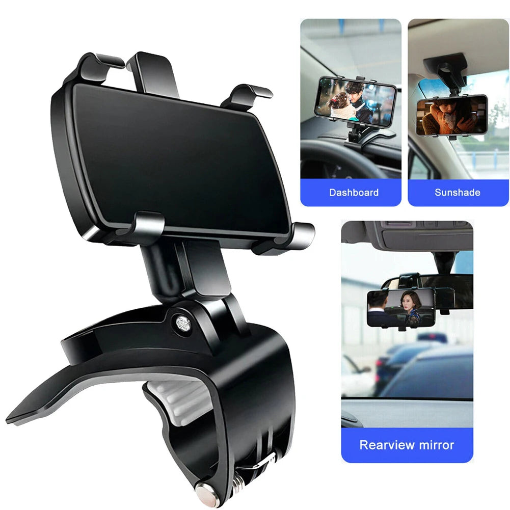 Rotating Phone Holder With Navigation Bracket