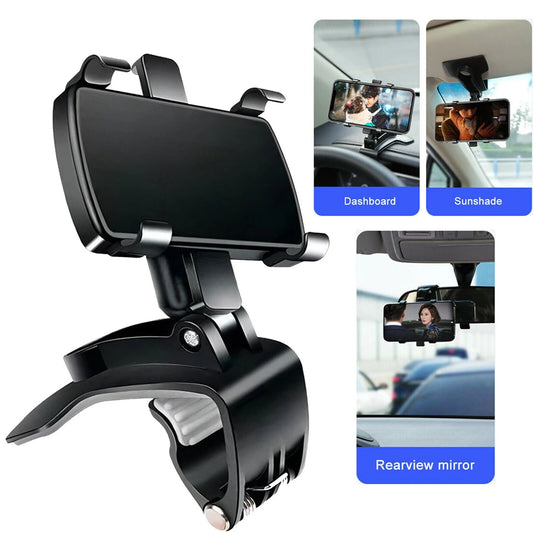Rotating Phone Holder With Navigation Bracket