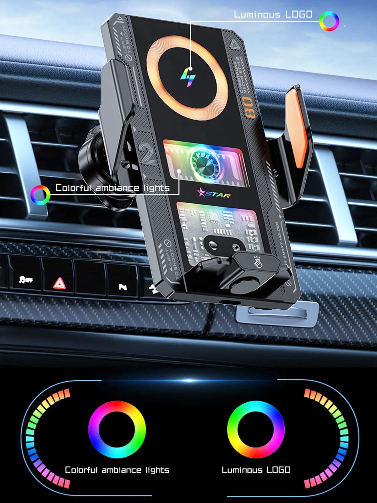 Car Smart Sensing Charger