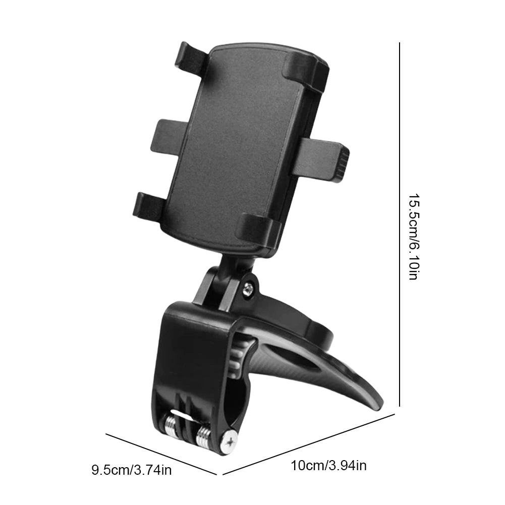 Rotating Phone Holder With Navigation Bracket