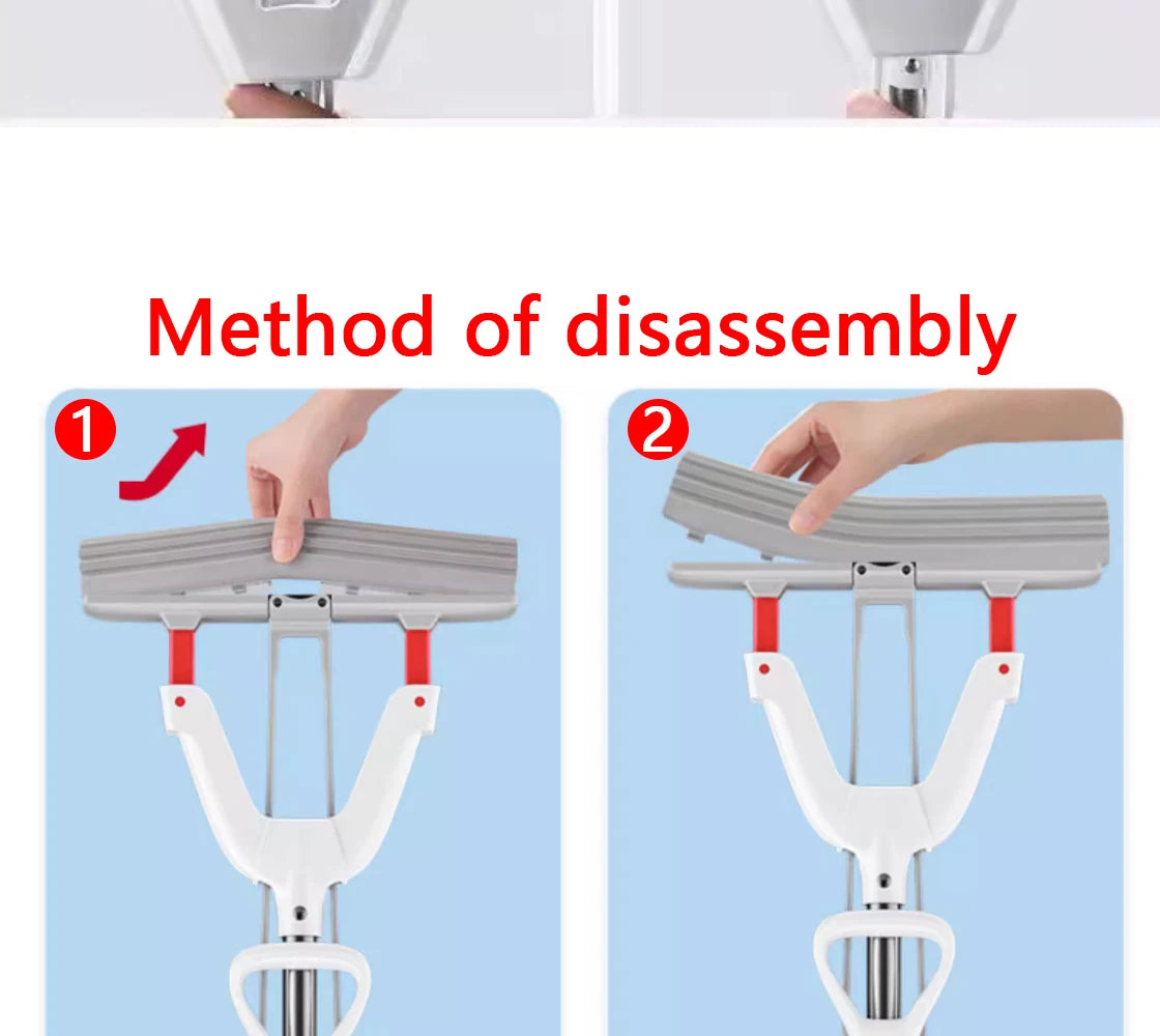 Hand Free Rubber Mop