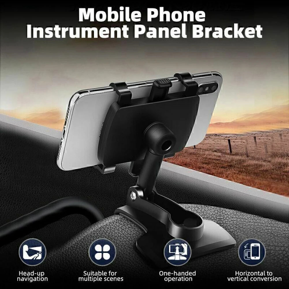 Rotating Phone Holder With Navigation Bracket