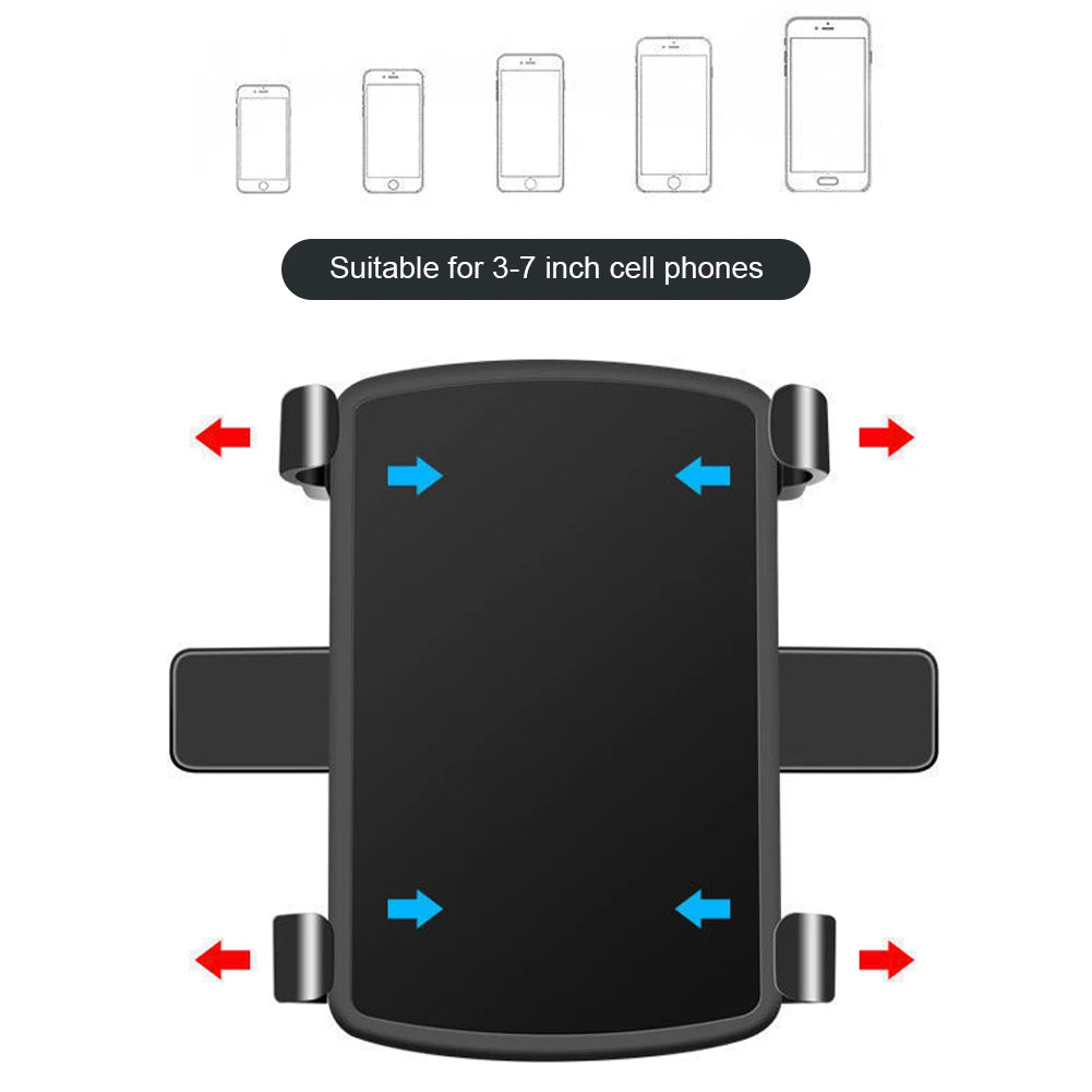 Rotating Phone Holder With Navigation Bracket