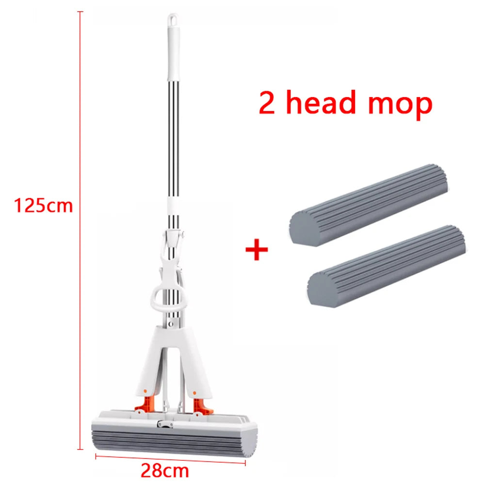 Hand Free Rubber Mop