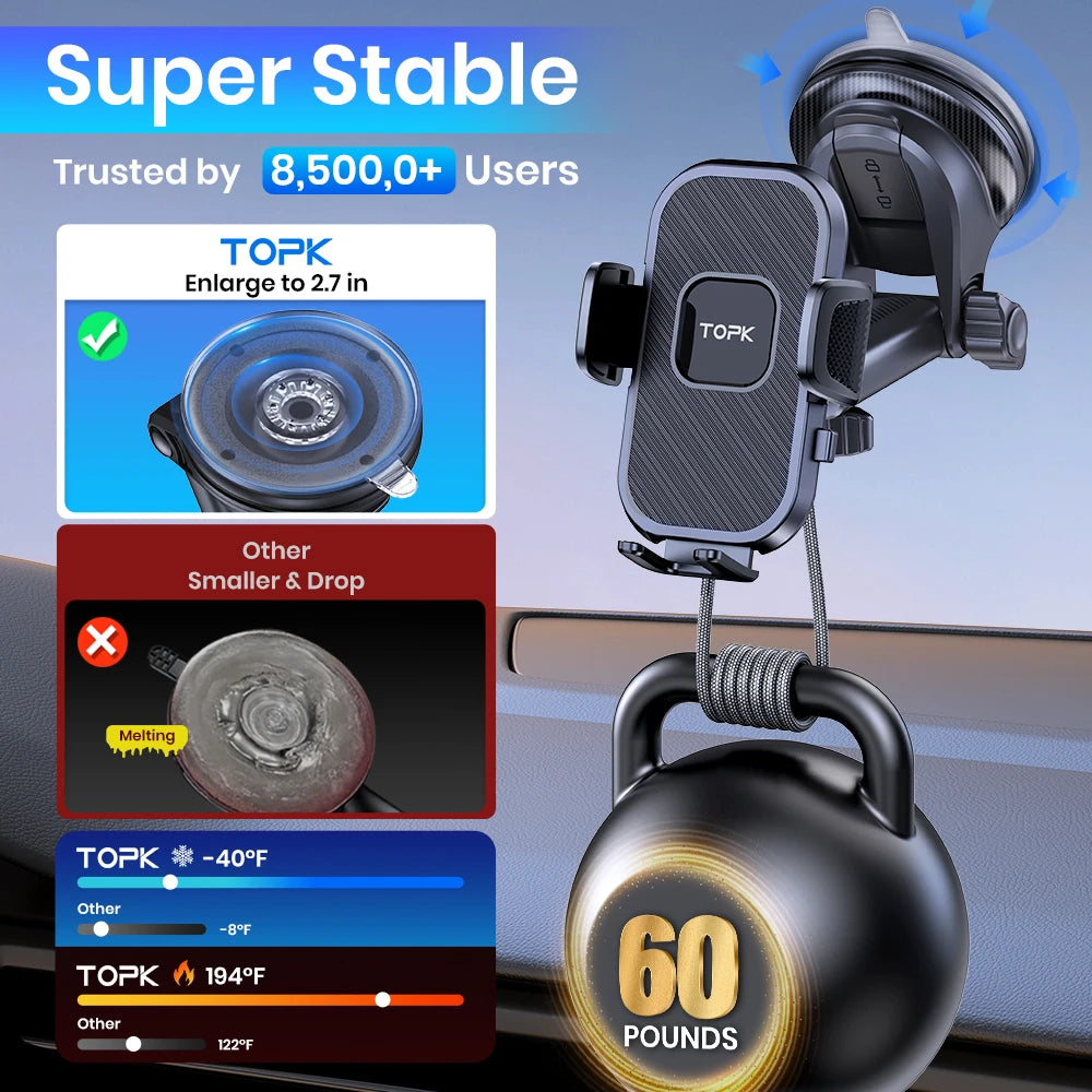 TOPK Car Phone Holder