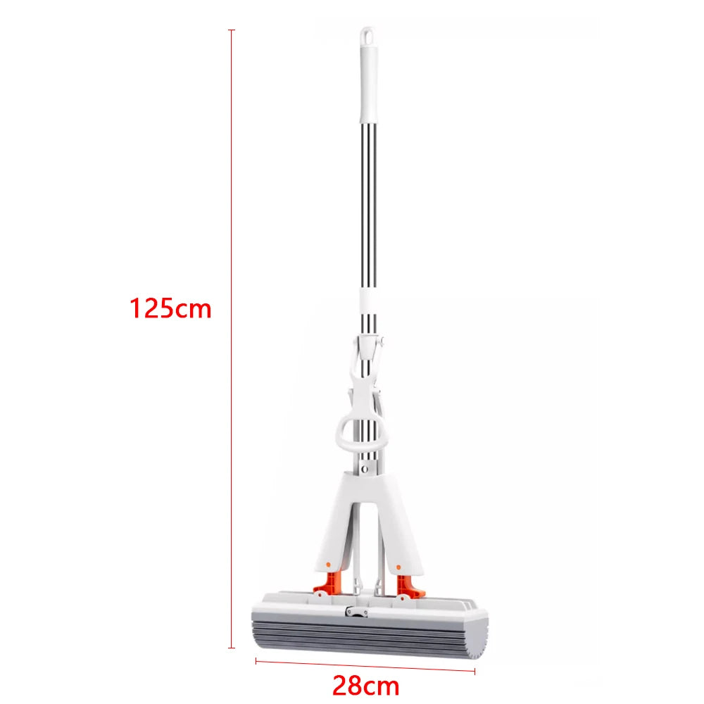 Hand Free Rubber Mop