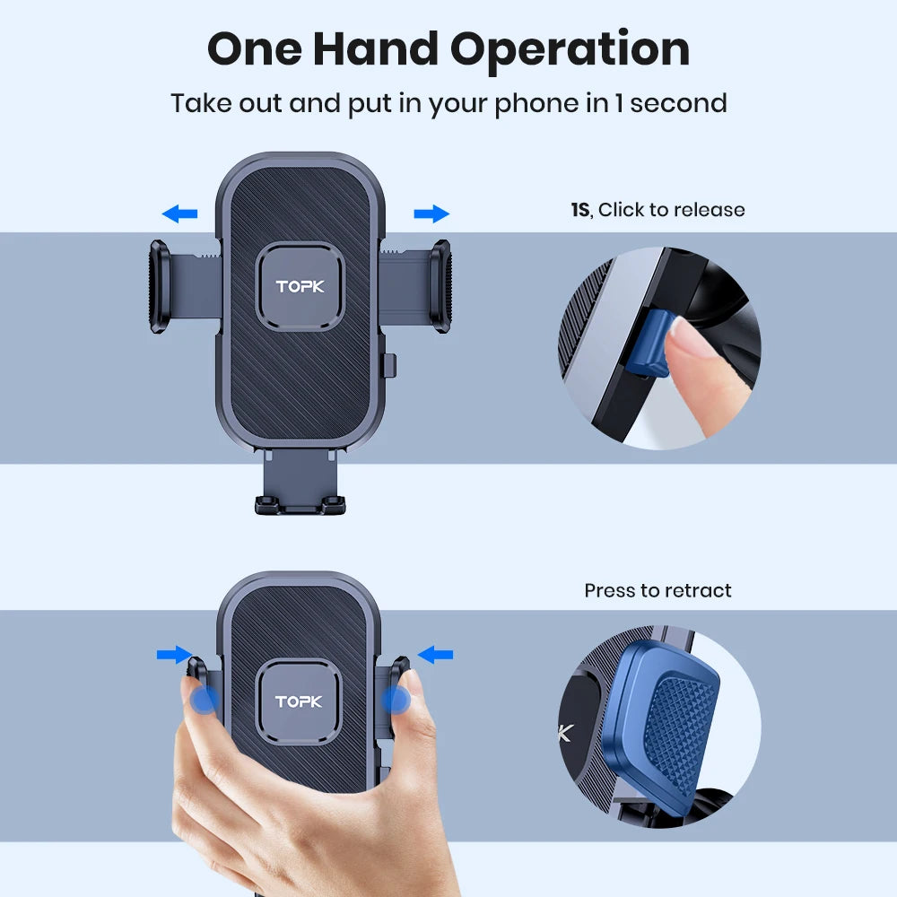 TOPK Car Phone Holder