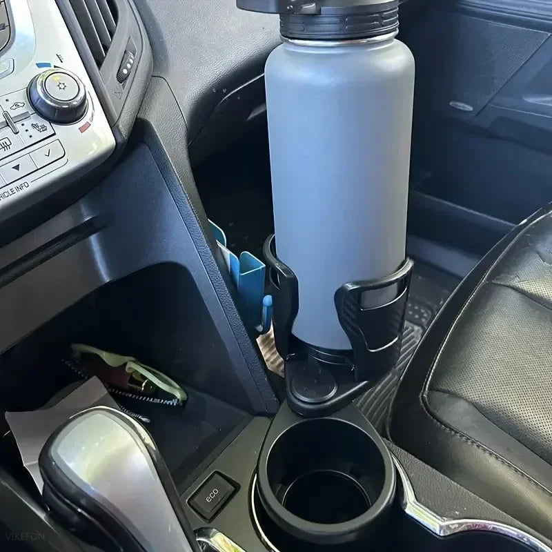 Unique Rotating Dual Car Cup Holder
