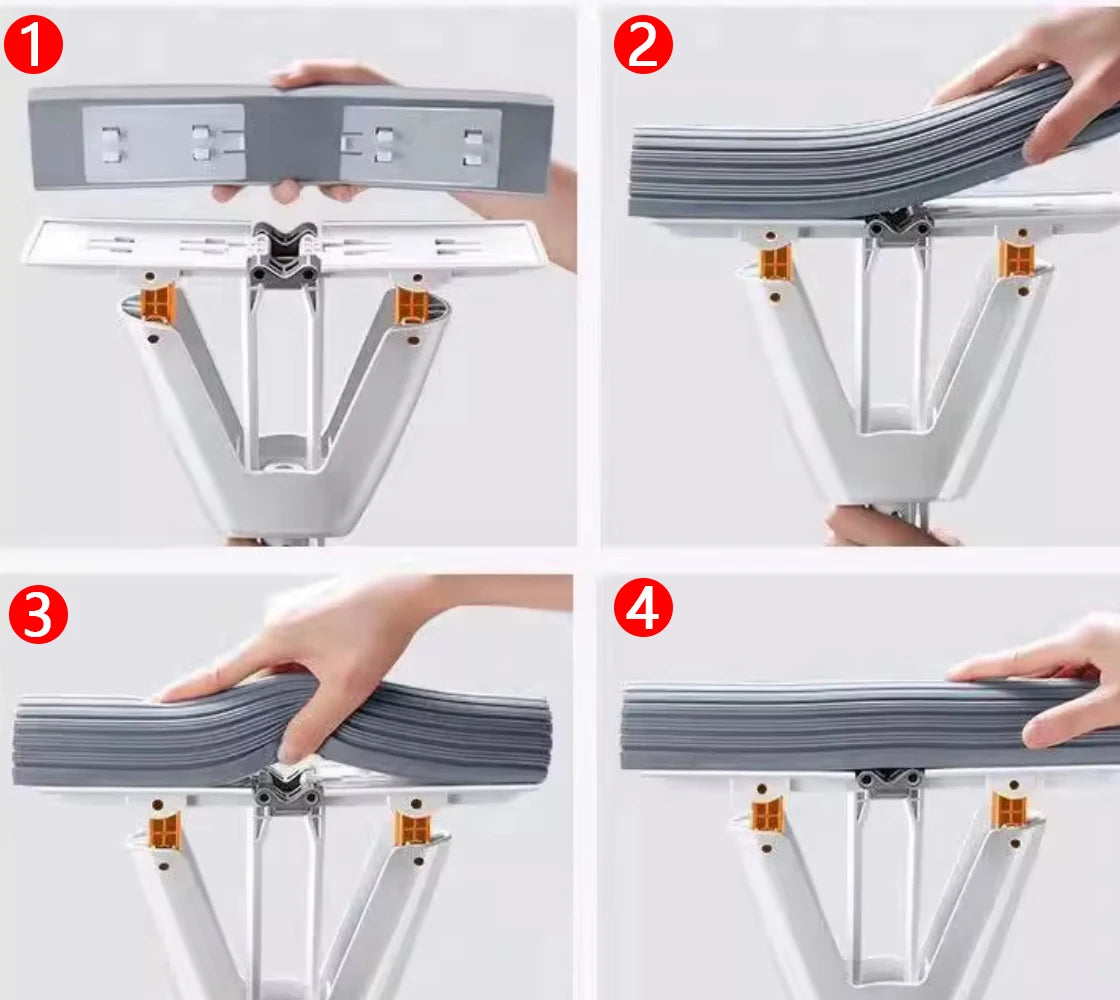Hand Free Rubber Mop