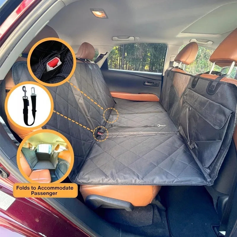 PawShield Waterproof Dog Car Seat & Travel Bed ππΎ