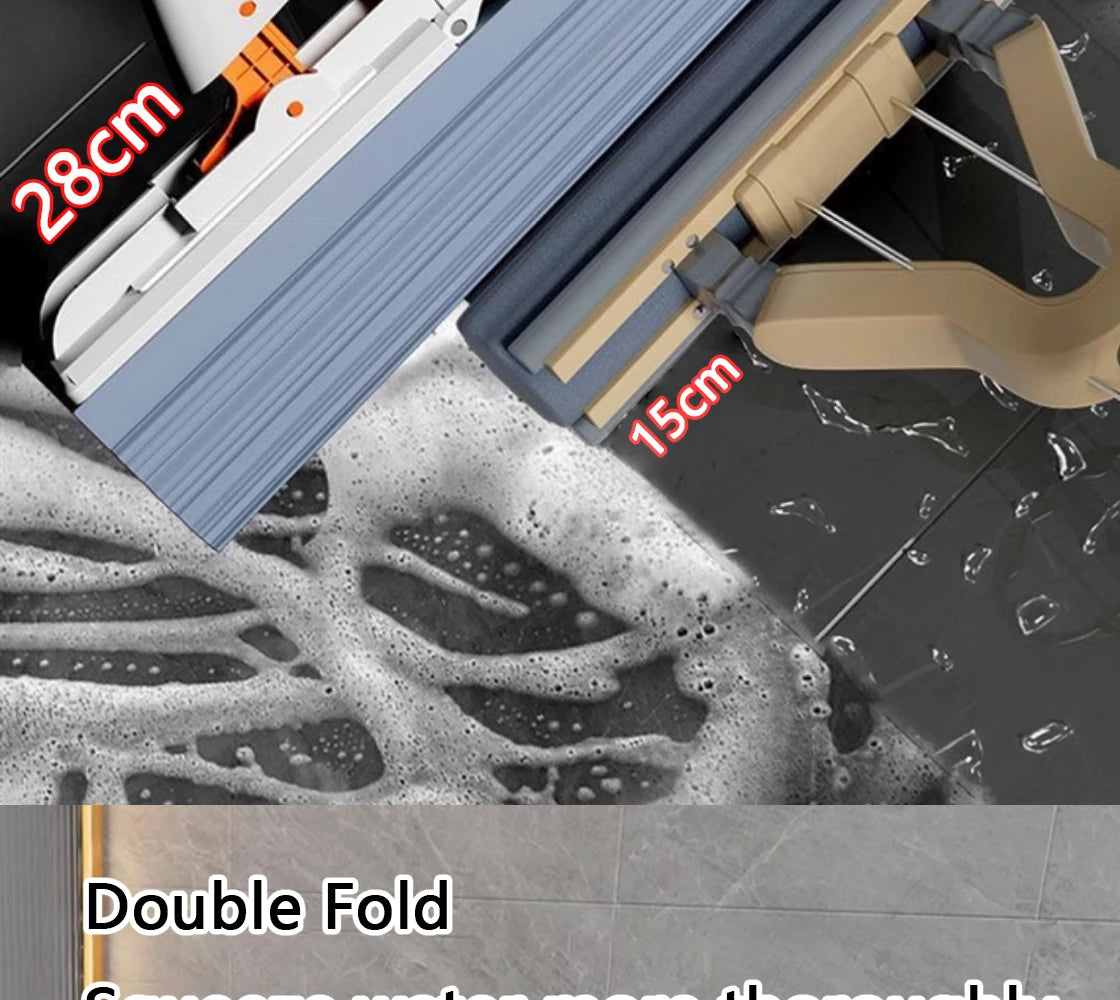 Hand Free Rubber Mop