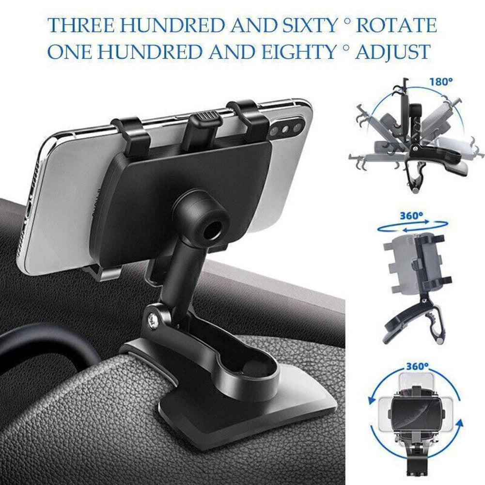 Rotating Phone Holder With Navigation Bracket