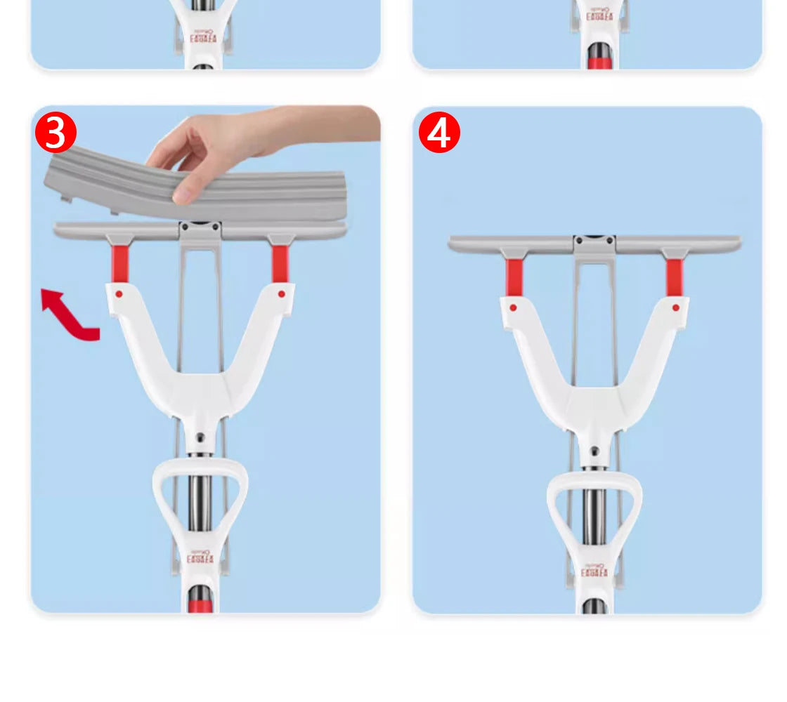 Hand Free Rubber Mop