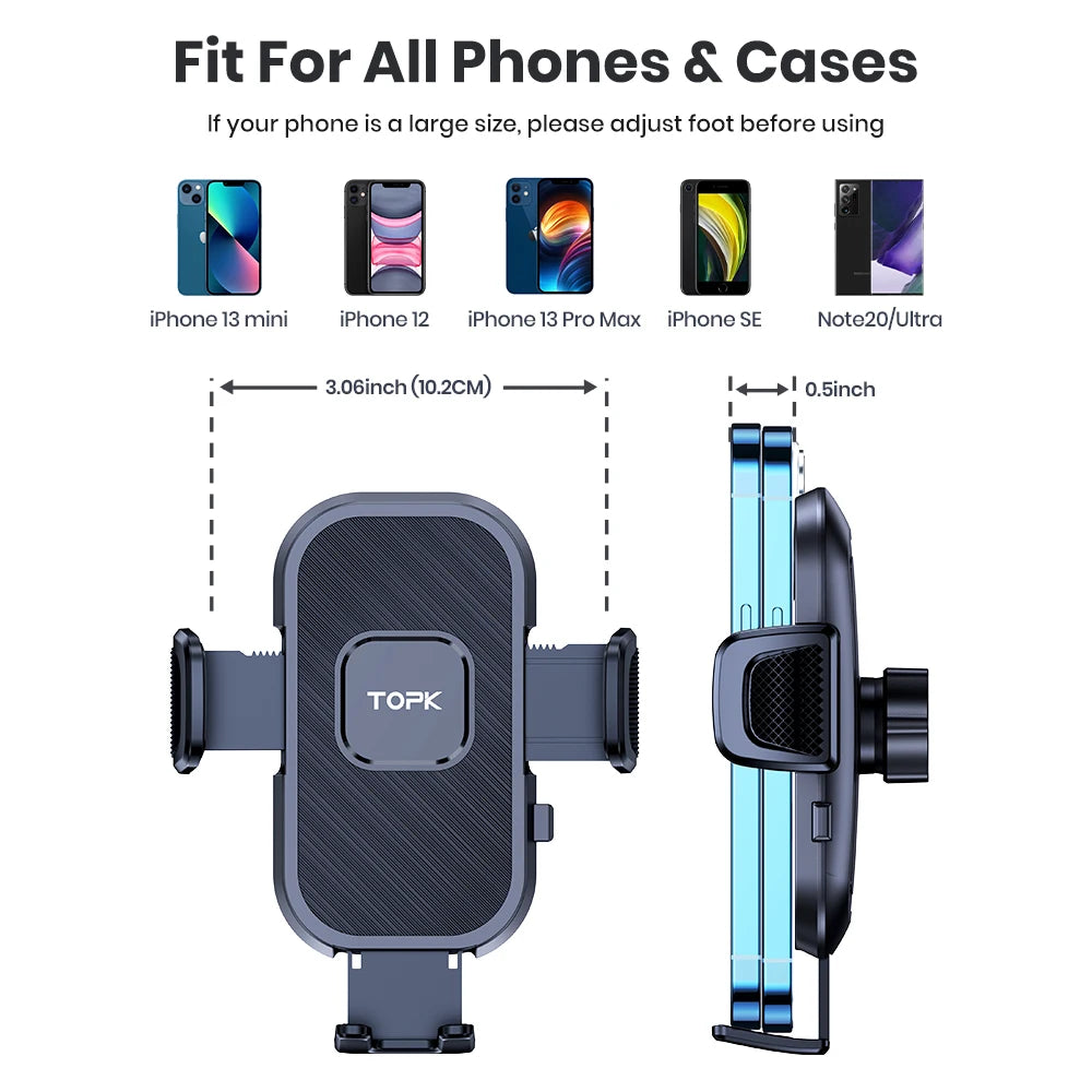 TOPK Car Phone Holder