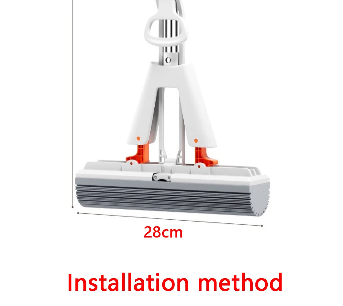 Hand Free Rubber Mop
