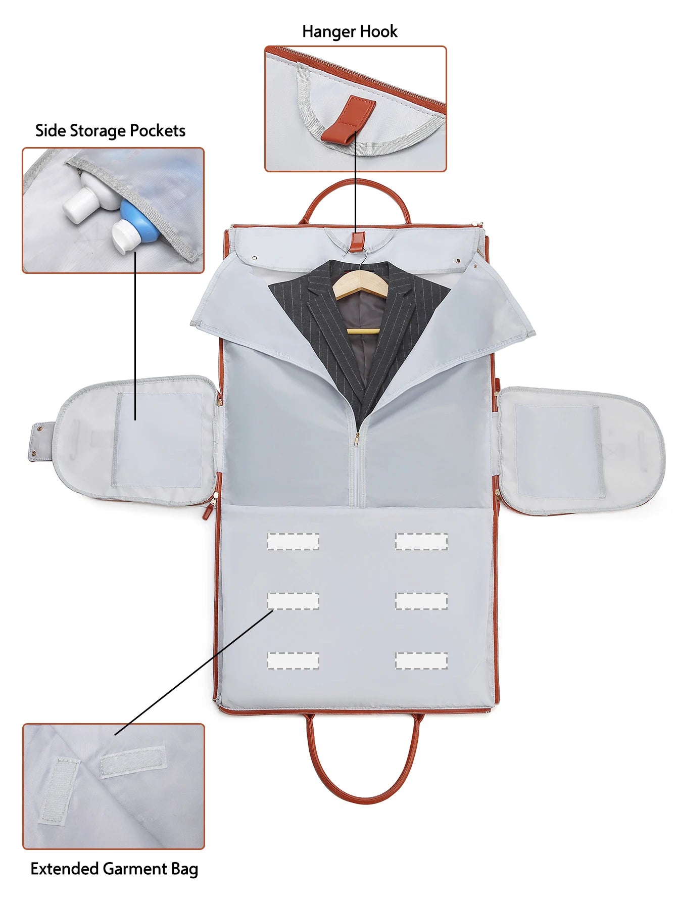 Waterproof Shoe Pouch Garment Bag