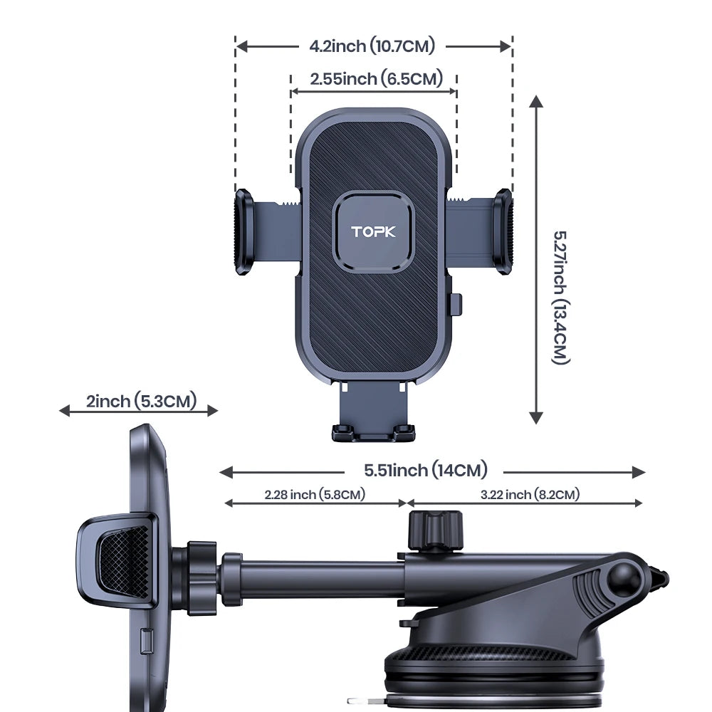 TOPK Car Phone Holder