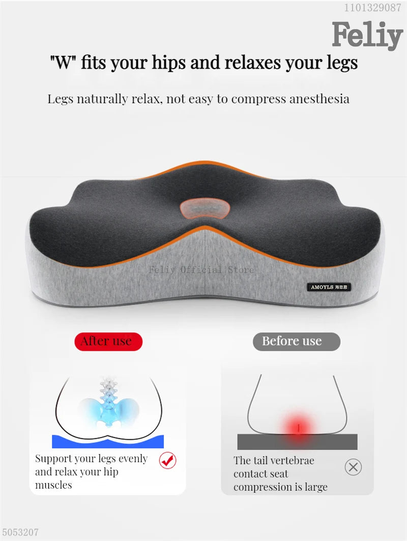 Memory Foam Office Chair Cushion