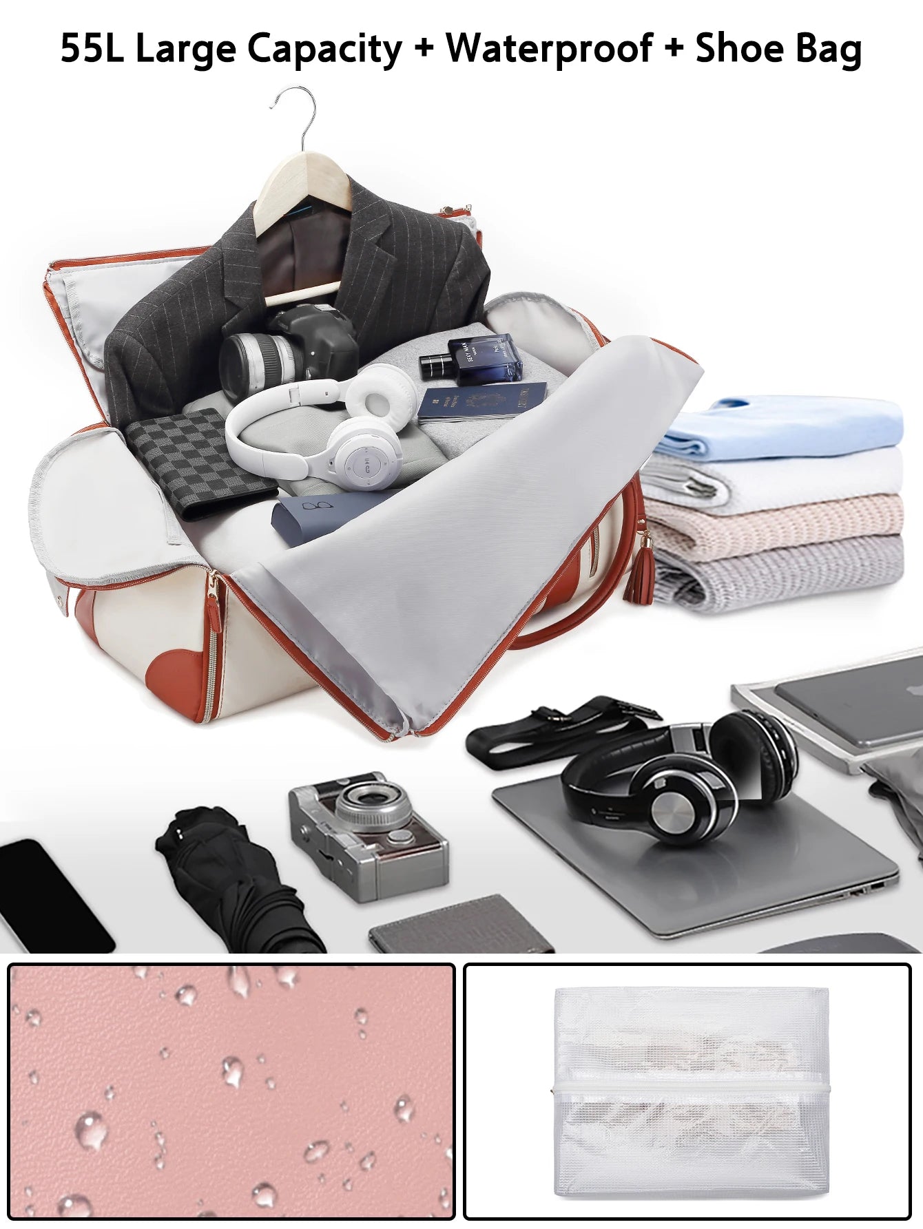 Waterproof Shoe Pouch Garment Bag