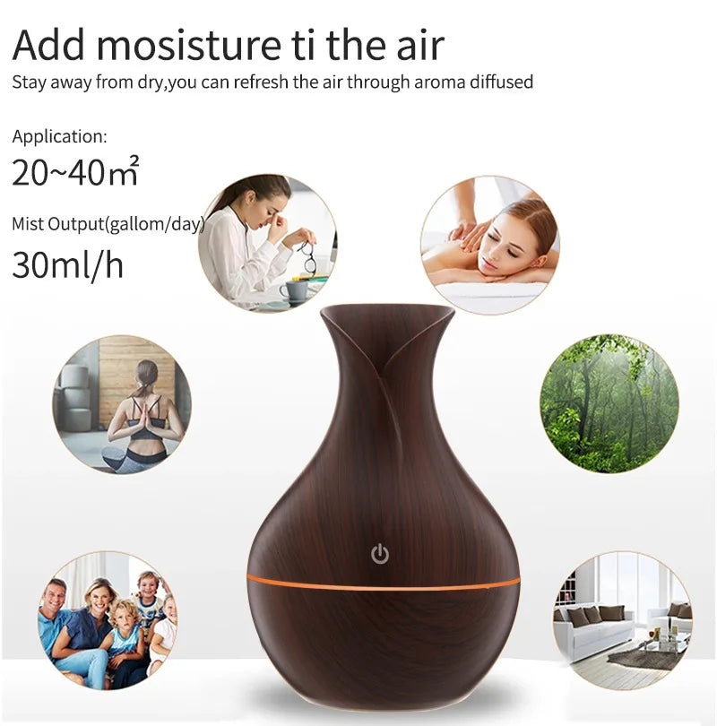 The Wooden Mist Maker Humidifier